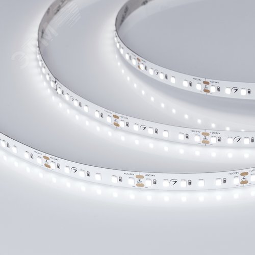 Изображение товара Лента светодиодная 10 Вт/м 24В IP20 6000K 120LED/м TWIST-A120-10mm SMD 2835 5 м (м)