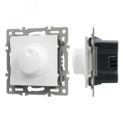 Изображение товара Светорегулятор SWT-DLR-W (220V, 300W) (ARL, белый, механизм) (шт)