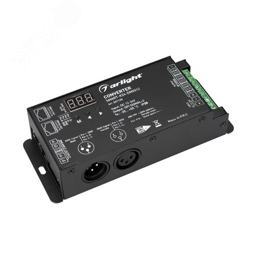 Изображение товара Конвертер SMART-K24-DMX512 12-24V, SPI, 2.4G ARL, IP20 металл, 5 лет (шт)