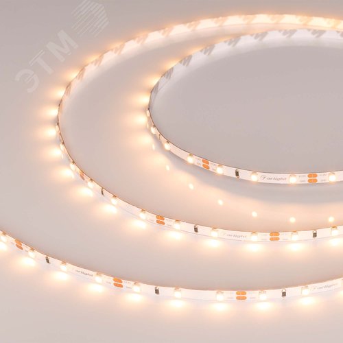 Изображение товара Лента светодиодная 4,8 Вт/м 12В IP20 2400K 60LED/м RT-A60-5mm SMD 2835 5 м (м)