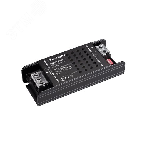 Изображение товара Блок питания ATS-24-060-LS (24V, 2.5A, 60W) (ARL, для светодиодных лент, IP20 сетка, 5 лет) (шт)