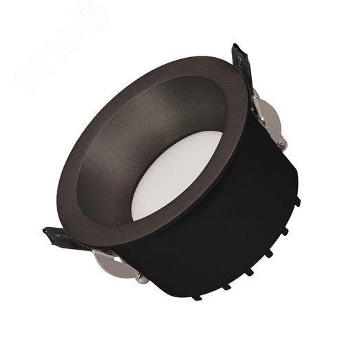 Изображение товара Светильник MS-DROP-BUILT-R84-8W Warm3000 BK 85 deg 230V IP54 металл 5 лет (шт)