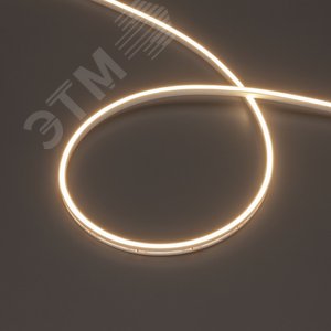 Лента герметичная MOONLIGHT-SIDE-T-M196-03x06mm 24V Warm3000 (7.2 W/m, IP54, 2216, 5m, wire x2) (Arlight, Вывод кабеля прямой)