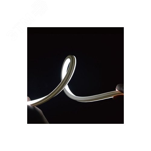 Изображение товара Гибкий неон 8Вт/м 24В 3000K IP67 544LED/м MOONLIGHT-3D-X544-10x10mm 5 м (вывод боковой, 3 года) (м)