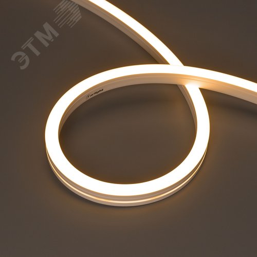 Изображение товара Лента герметичная MOONLIGHT-SIDE-A140-12x17mm 24V Warm2700 9.6 W/m, IP67, 5m, wire x2, вывод кабеля боковой (м)