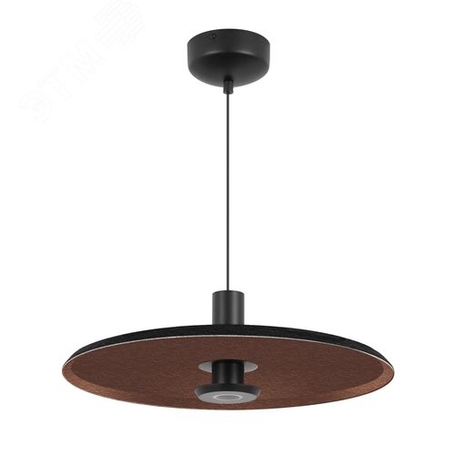 Изображение товара Светильник светодиодный SP-KOTARO-R350-12W Warm3000 (BK-CF, 36 deg, 230V, TRIAC) (ARL, IP20) (шт)