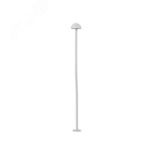 Изображение товара Светильник KT-ENOKI-BOLL-H600-2W Warm3000 (WH, 100 deg, 24V) (ARL, IP65 Металл, 3 года) (шт)