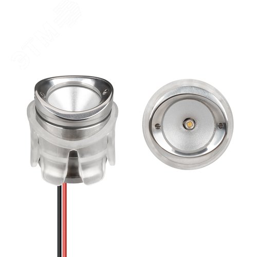 Изображение товара Светильник светодиодный ALT-LODESTAR-HANDRAIL-R27-1.5W Warm3000 (SL, 30x60 deg, 12-24V) (ARL, IP67 металл, 3 года) (шт)