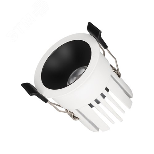 Изображение товара Светильник MS-ATLAS-BUILT-R58-10W Warm3000 WH-BK 35 deg 230V IP20 металл 5 лет (шт)