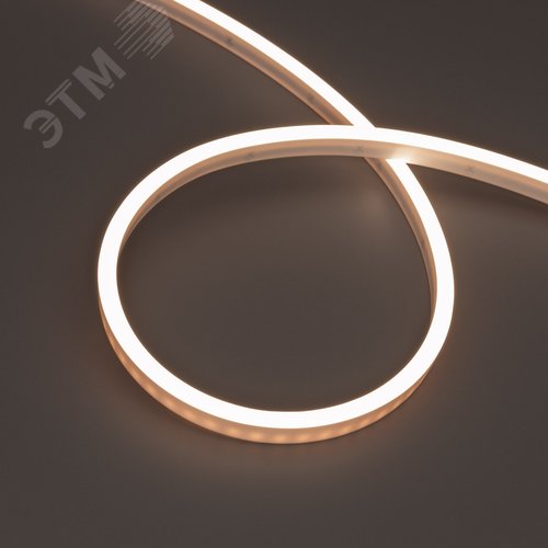 Изображение товара Лента светодиодная герметичная WAVE-SIDE-PU-A120-06x12mm 24V Day4000 (8 W/m, IP68, 5m, wire x2) (ARL, вывод боковой, 3 года) (м)