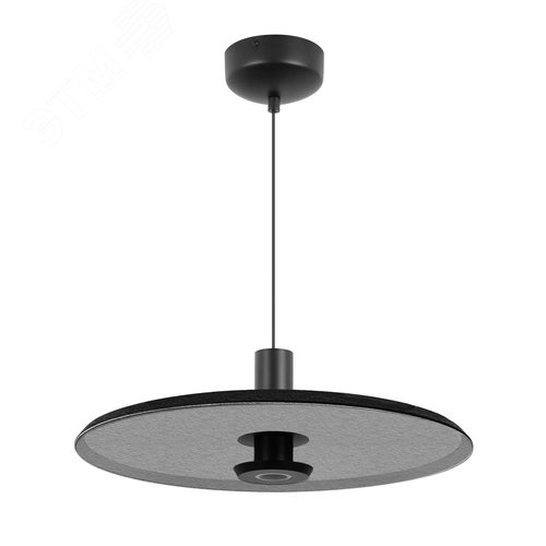 Изображение товара Светильник светодиодный SP-KOTARO-R450-12W Warm3000 (BK-GR, 36 deg, 230V, TRIAC) (ARL, IP20) (шт)