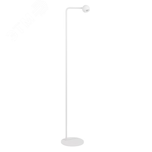 Изображение товара Светильник SP-OTTORI-FLOOR-6W Warm3000 WH 30 deg 230V IP20 металл 3 года (шт)