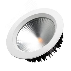 Светильник светодиодный LTD-187WH-FROST-21W Warm White 110deg (ARL, IP44 металл, 3 года)