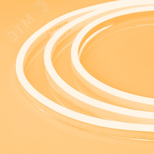 Изображение товара Неон гибкий ARL-NEON-1608PH-SIDE 24V Amber ARL, 8 Вт/м, IP65 (м)