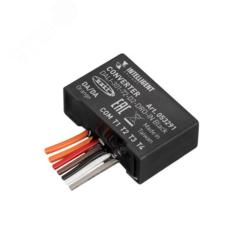Изображение товара INTELLIGENT ARLIGHT Конвертер DALI-301-72-D2-DRO-IN Black (BUS) (IARL, Пластик) (шт)