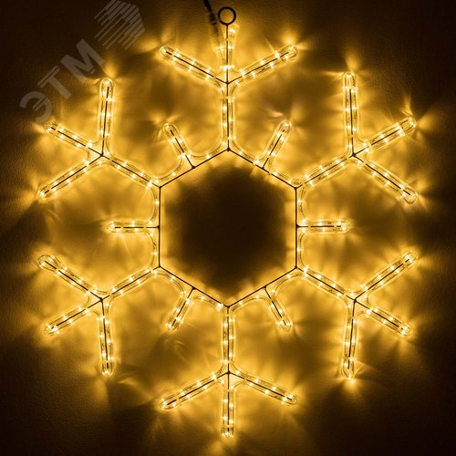 Изображение товара Фигура ARD-SNOWFLAKE-M5-600х600х60LED Warm 230V, 20W Ardecoled, IP65 (шт)