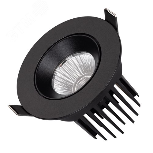 Изображение товара Светильник MS-ATOLL-BUILT-TURN-R94-10W Warm3000 BK 36 deg 230V IP54 металл 5 лет (шт)