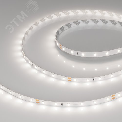 Изображение товара Лента светодиодная 7.2 Вт/м 24В 5000K IP20 60LED/м RT-A60-8mm CRI98 SMD 2835 5 м (м)