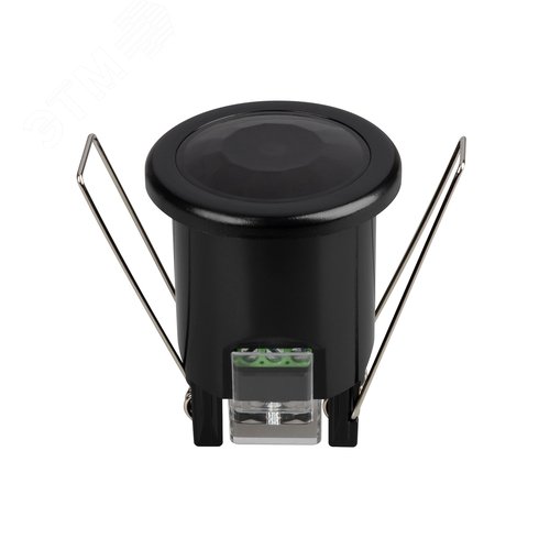 Изображение товара Датчик движения NAVE-PIR-BUILT-R50-400W-BK (230V, 1.7A, MINI, IP20) Пластик, 5 лет (шт)