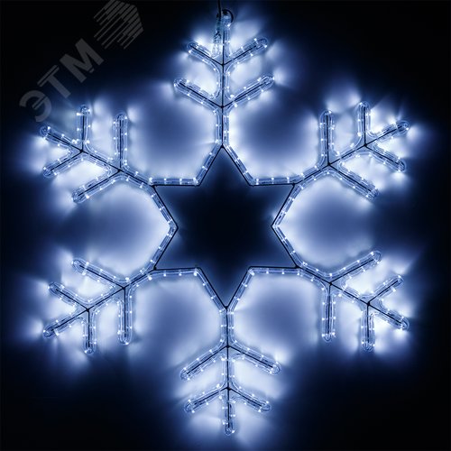 Изображение товара Фигура ARD-SNOWFLAKE-M4-750x750-324LED White 230V, 18W Ardecoled, IP65 (шт)