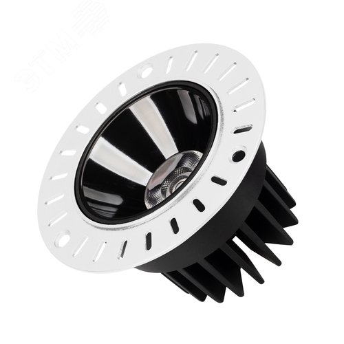 Изображение товара Светильник MS-ATLAS-TRIMLESS-R70-12W Day4000 (BK, 32deg, 230V) (IP20 металл, 5 лет) (шт)