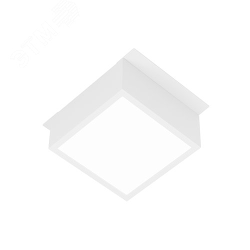 Изображение товара Светильник DL-GRIGLIATO-S90x90-6W Warm3000 WH 90 deg 230 IP40 металл 5 лет (шт)