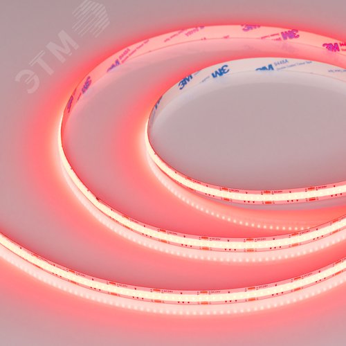 Изображение товара Лента светодиодная 16 Вт/м 24В IP20 RGB 840LED/м COB-X840-10-12mm CSP 5 м (м)