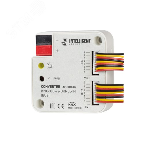 Изображение товара Конвертер BUS IARL IP20 пластик 2 года KNX-308-72-DRI-LL-IN INTELLIGENT (шт)