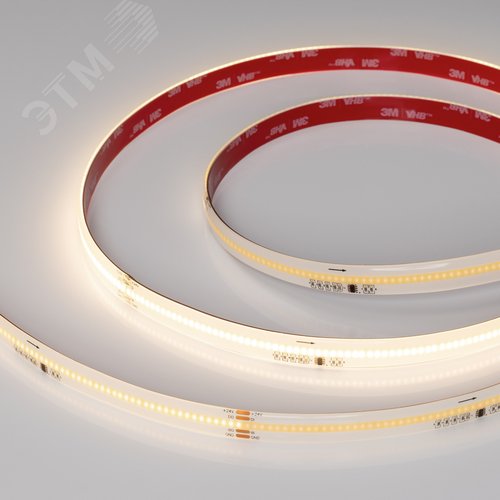 Изображение товара Лента светодиодная 7 Вт/м 24В IP65 3000K 378LED/м SPI-X378-12-14mm CSP 5 м (м)