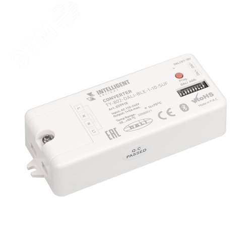 Изображение товара Конвертер TY-802-DALI-BLE-1-10-SUF 230V, 10A, DALI, 0-10V IARL (шт)