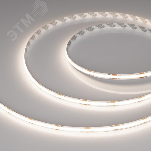 Изображение товара Лента светодиодная 10 Вт/м 48В IP20 4000K 480LED/м COB-X480-8mm CSP 50 м (м)