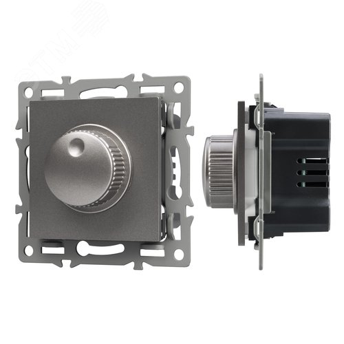 Изображение товара Светорегулятор SWT-DLR-G (220V, 300W) (ARL, серый, механизм) (шт)