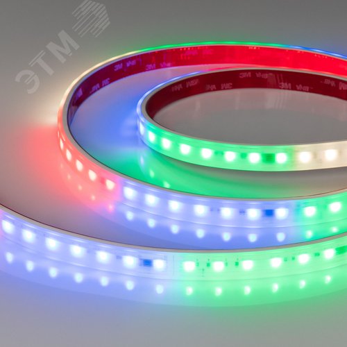 Изображение товара Лента светодиодная 17 Вт/м 24В IP67 RGBW 70LED/м DMX-PS-B70-14mm SMD 5060 5 м (м)