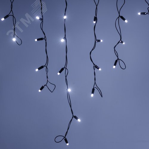 Изображение товара Гирлянда светодиодная декоративная ARD-EDGE-PRO-5600x900-BLACK-240LED-STD WHITE 230V, 15W ARDCL, IP65 (шт)