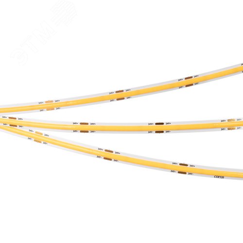Изображение товара Лента светодиодная 8 Вт/м 24В 6000K IP20 320LED/м COB-X320-8mm CSP 5 м (м)