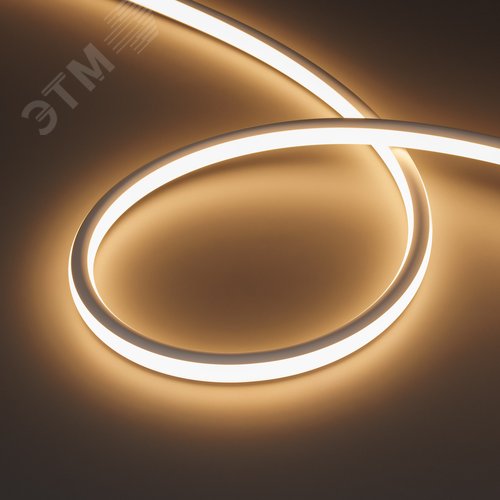 Изображение товара Лента светодиодная герметичная WAVE-TOP-A560-18x15mm 24V Warm3000 (10 W/m, IP54, 5m, wire x1) (ARL, вывод прямой, 3 года) (м)