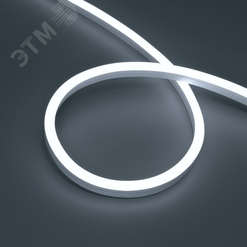 Изображение товара Лента светодиодная герметичная HALO-SIDE-A160-10x17mm 24V White6000 (10 W/m, IP67, 5m, wire x1) (ARL, 160 LED/m) (м)