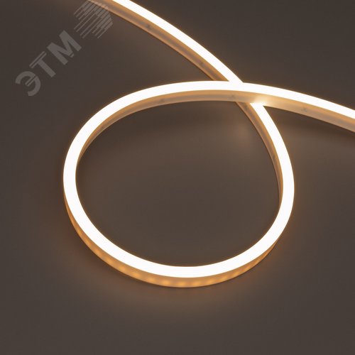 Изображение товара Лента светодиодная герметичная WAVE-SIDE-PU-A120-06x12mm 24V Warm3500 (8 W/m, IP68, 3m, wire x1) (ARL, вывод боковой, 3 года) (м)