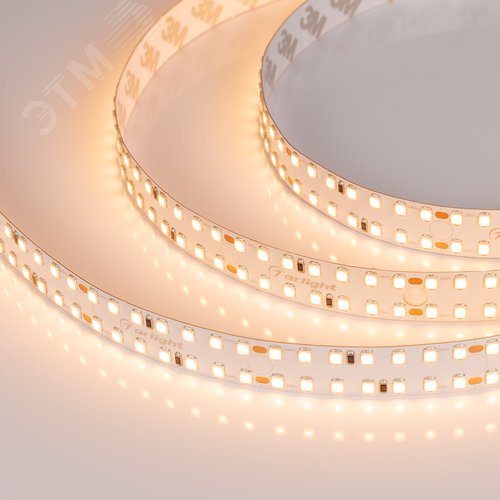 Изображение товара Лента светодиодная 20 Вт/м 24В 3000K IP20 280LED/м S2-A280-15mm SMD 2835 2.5 м (шт)