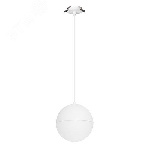 Изображение товара Светильник светодиодный SP-EMISFERO-HANG-BUILT-R150-11W Warm3000 (WH, 170 deg, 230V) (ARL, IP65 Алюминий, 3 года) (шт)