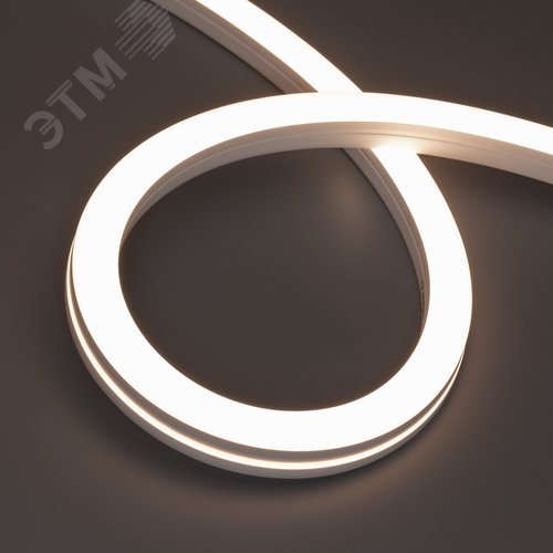 Изображение товара Лента герметичная MOONLIGHT-SIDE-X280-20x20mm 24V Warm3500 10 W/m, IP67, 15m, wire x1, вывод боковой, 5 лет (м)
