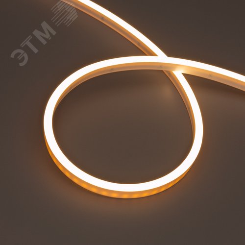 Изображение товара Лента светодиодная герметичная WAVE-SIDE-PU-A120-06x12mm 24V Warm2700 (8 W/m, IP68, 1m, wire x1) (ARL, вывод боковой, 3 года) (м)