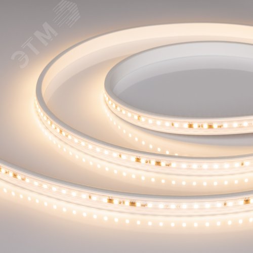 Изображение товара Лента светодиодная 15 Вт/м 230В 3000K IP65 120LED/м ARL-A120-15mm SMD 2835 50 м герметичная (м)