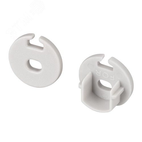 Изображение товара Заглушка ARH-ROUND-D16 с отверстием (Пластик) (компл)