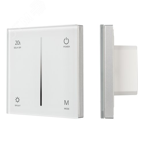 Изображение товара Панель SMART-P35-DIM-IN White 230V, 0-10V, Sens, 2.4G ARL, IP20 пластик, 5 лет (шт)
