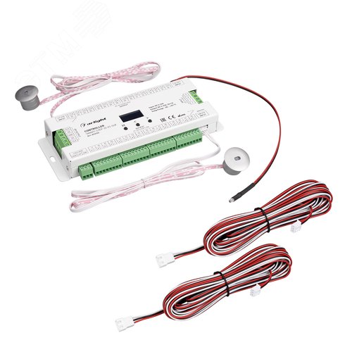 Изображение товара Контроллер лестничный SMART-STEP-32-2S-SUF 5-24V, 32x1A, SPI (шт)