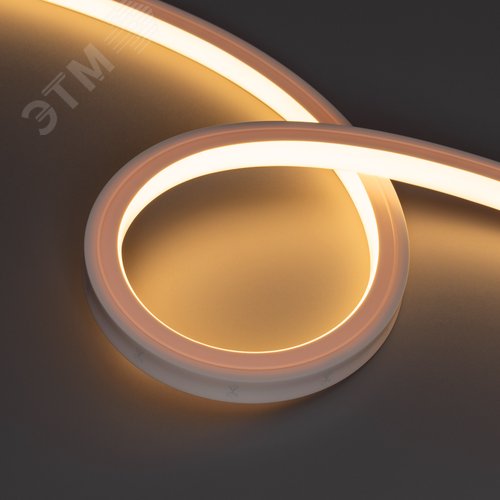 Изображение товара Лента светодиодная герметичная NOVA-TOP-PU-A120-16x15mm 24V Warm2700 (10 W/m, IP68, 3m, wire x1) (ARL, Полиуретан) (м)