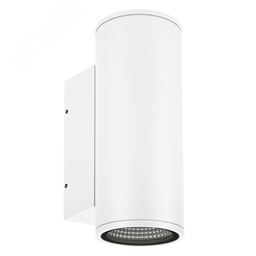Изображение товара Светильник LGD-FORMA-WALL-TWIN-R90-2x12W Warm3000 (WH, 44 deg, 230 В) (IP54 Металл, 3 года) (шт)
