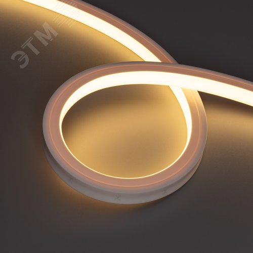 Изображение товара Лента светодиодная герметичная NOVA-TOP-PU-A120-16x15mm 24V Warm3000 (10 W/m, IP68, 1m, wire x1) (ARL, Полиуретан) (м)