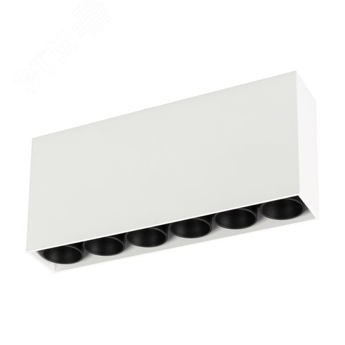 Изображение товара Светильник SP-ORIENT-SURFACE-TC-S186x35-15W Warm3000 (WH, 30 deg, 230V) (IP20 металл, 5 лет) (шт)
